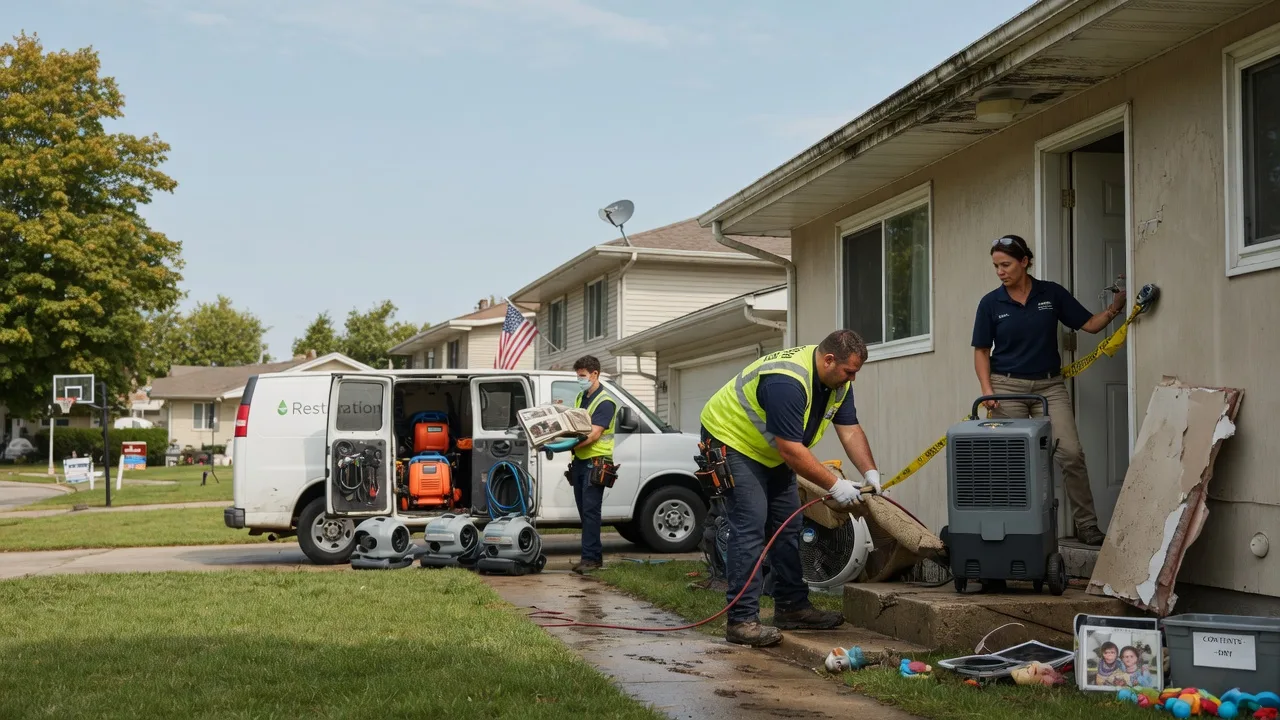 Water Damage Restoration in Mcalisterville, PA near me